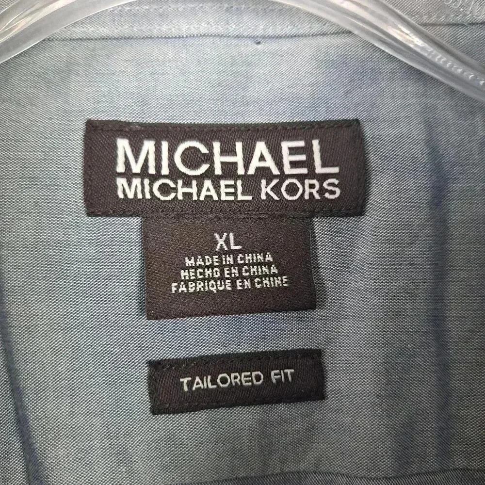 Michael kors Tailored Fit Button down size XL - Picture 2 of 8